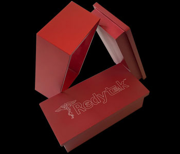 Redytek 2x4 inch red anodized aluminum pre-press mold for solvent-less rosin technique extractions