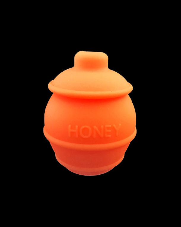 35ml silicone orange rosin honey jar storage dab container by Redytek